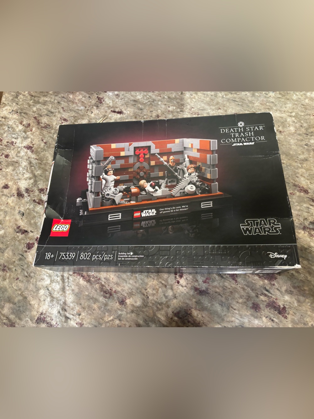 LEGO Star Wars 75339 Death Star Trash Compactor Sealed Retired